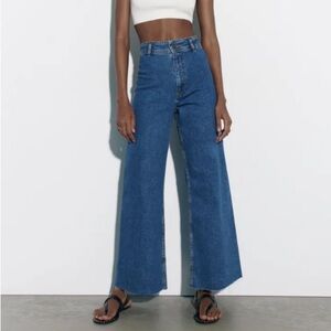 (NWT) Zara marine straight jeans